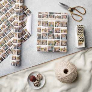 Papier Cadeau Créez votre propre bande de recouvrement de grille