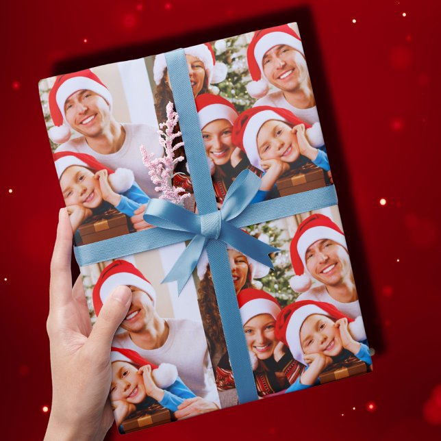 Papier Cadeau Créez votre propre emballage photo personnalisé (Créateur téléchargé)