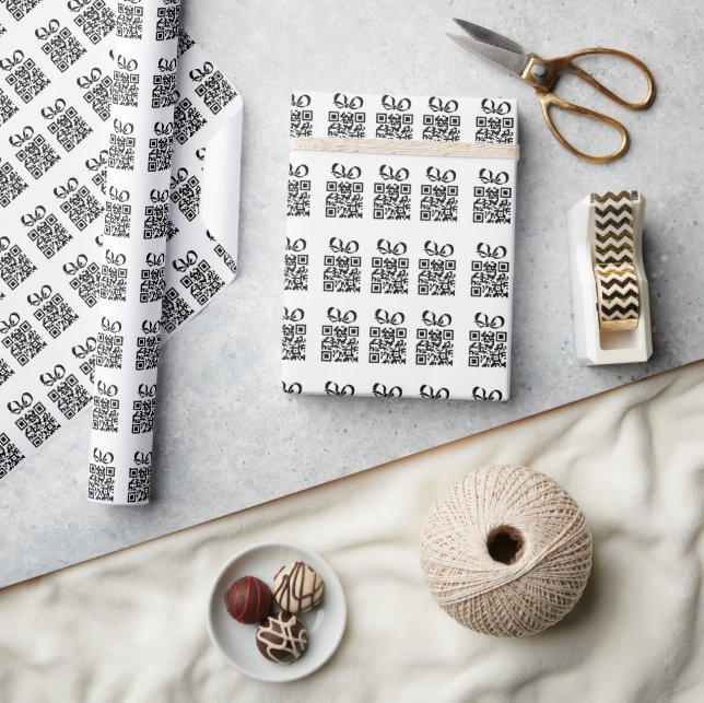 Papier Cadeau Créez votre propre entreprise de code QR personnal (Artisanat)