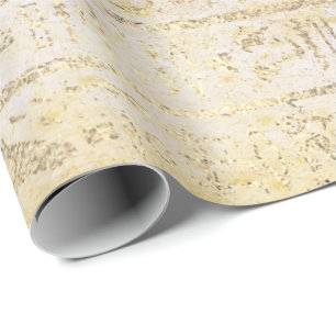 Papier Cadeau Crémeux sale plus rusé d'or égyptien