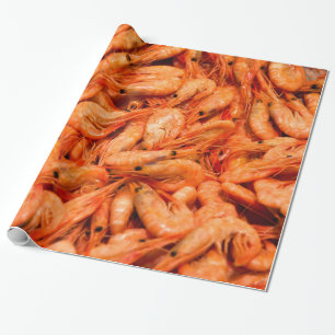 Papier Cadeau Crevette cuite