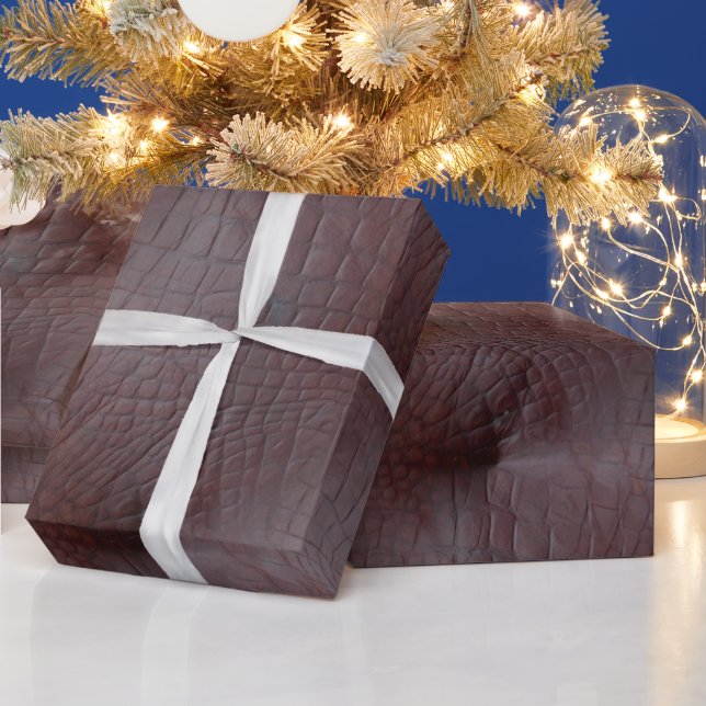 Papier Cadeau Crocodile de Coco Faux Cuir (Vacances)