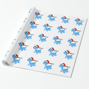 Papier Cadeau Crois ! Père Noël Nessie