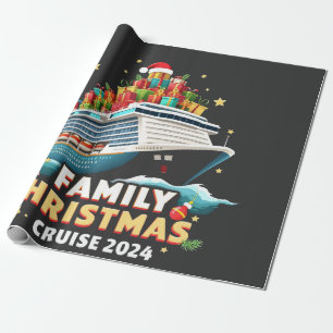 Papier Cadeau Croisière de Noël en famille 2024 tenue de match