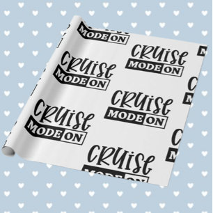 Papier Cadeau Croisière Nautique Sur Le Thème