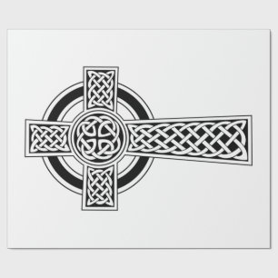 Papier Cadeau Croix celtique