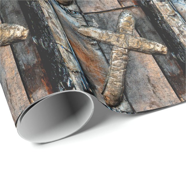 Papier Cadeau Croix de force (Coin rond)