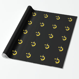 Papier Cadeau Croix de Solidarité Chrétienne Nazaréenne Noire