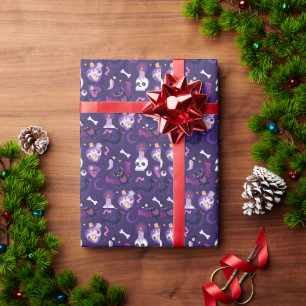 Papier Cadeau Cryptides mignons - Motif de Mère