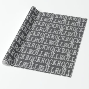 Papier Cadeau Cuir à rouleaux et à roches modifiables