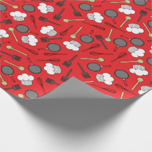 Papier Cadeau Cuisine Chef Cuisine Enfants 1er anniversaire
