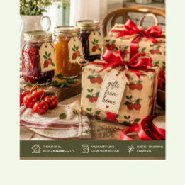 Papier Cadeau Cuisine Jardin de Tomates