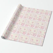 Curious Manga Girl Motif