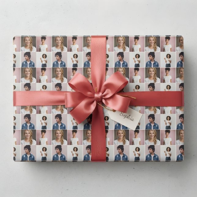 Papier Cadeau Custom printed wrapping paper, personalized (Créateur téléchargé)