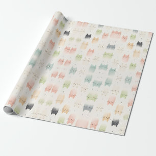 PAPIER CADEAU CUT CAT