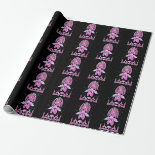 Papier Cadeau Cute Bat Skull Pastel Goth Skeleton Kawaii