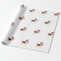 Cute Christmas Beagle 