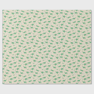 Papier Cadeau Cute Cryptid Loch Ness Monster Motif sans couture