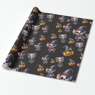Papier Cadeau Cute Halloween