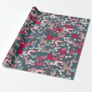 Papier Cadeau Cute Shrimp Wrapping Paper