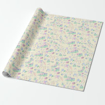 Papier Cadeau d'A توانment Pastel – Ruban de Sensi