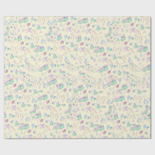 Papier Cadeau d'A توانment Pastel – Ruban de Sensi
