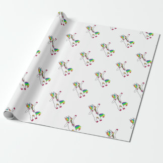 Papier Cadeau Dab licorne