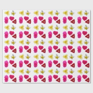 Papier Cadeau Daffodil, Tulips and Roses