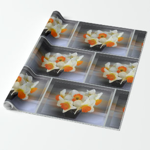 Papier Cadeau Daffodiques du début du printemps