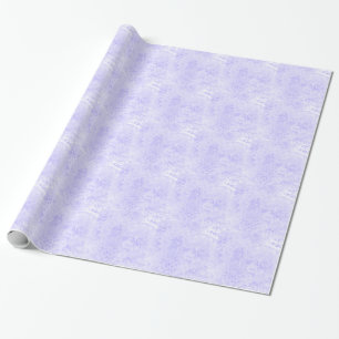 Papier Cadeau Dahlias En Bleu
