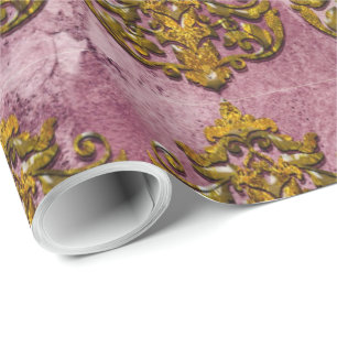 Papier Cadeau Damassé victorienne