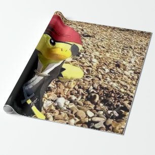Papier Cadeau Danny Duck the Pirate Wrapper Paper