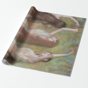 Papier Cadeau Danseuses Vertes par Edgar Degas, Art de Ballet Vi
