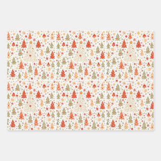 Papier cadeau de Noël