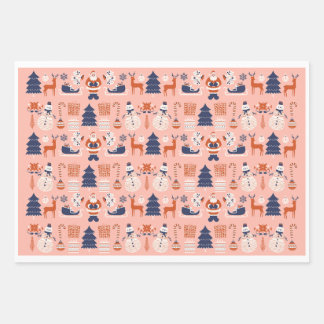 papier cadeau de noël