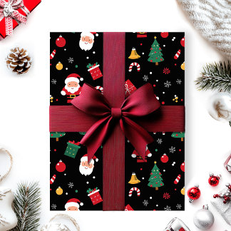 papier cadeau de Noël