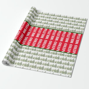 Papier cadeau de Noël NITRO MILITIA #7