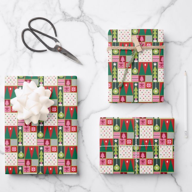 Papier cadeau de Noël Papier papier de regalo navi (Recto)