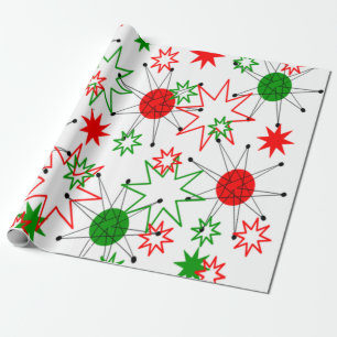 Papier Cadeau Débuts de Noël