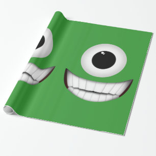 Papier Cadeau Décor des Cyclops Smile Wall