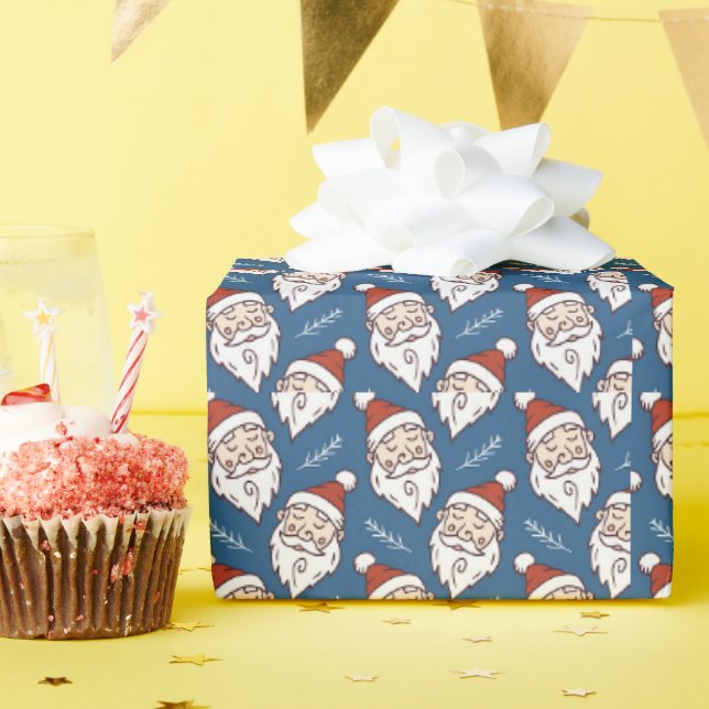 Papier Cadeau Décorations Motifs festives Noël Motif (Fête d'anniversaire)