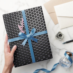 Papier Cadeau Découvrez l'extraordinaire : Maillage métallique