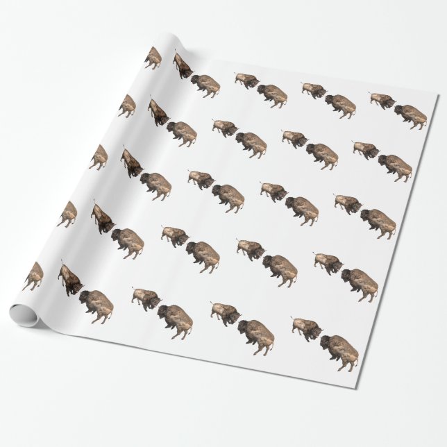 Papier Cadeau Défi de Buffalo (Déroulé)