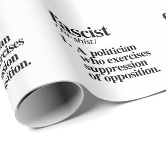 Papier Cadeau Définition fasciste