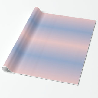 Papier Cadeau Dégradants de sérénité à quartz rose enrobage papi