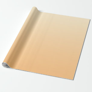 Papier Cadeau Dégradé des couleurs Jaune et Pêche