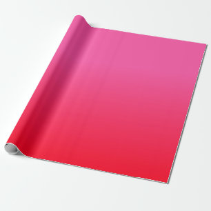Papier Cadeau Dégradé rose et rouge