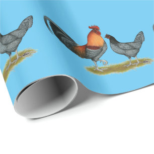 Papier Cadeau Delaware Blue Hen