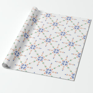 Papier Cadeau Délicat Motifs de Blush Julia Dreams