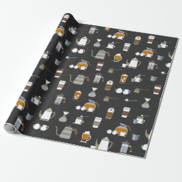 Papier Cadeau Délicieux Café